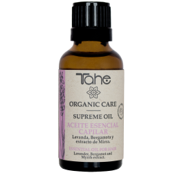 Koncentrovaný olej Supreme ORGANIC CARE na zvýšenie účinnosti masiek na poškodené vlasy (30 ml) TAHE