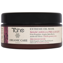Prírodná hydratačná maska Extreme oil aplikovaná pred šampónom pre pevné a suché vlasy (300 ml)