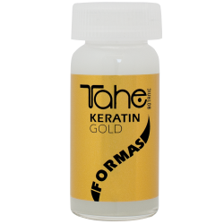 Keratinová maska s tekutým zlatom pre regeneráciu vlasov (10x10 ml) Tahe