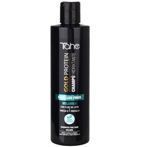Hydratačný šampón Gold proteín na jemné vlasy (300 ml) s mast. kys. omega 6 a 9 TAHE