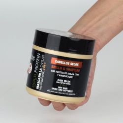 Multifunkčná maska 3 v 1 na suché a lámavé vlasy s Gold proteinom a UV filtrom (400 ml) TAHE
