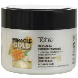 Miracle Gold maska proti krepovitosti na pevné vlasy (1000 ml) Tahe